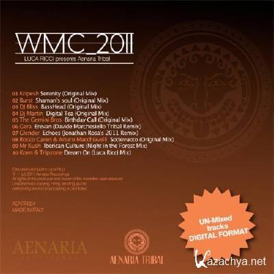 VA - Luca Ricci Presents WMC 2011 Aenaria Tribal (2011)