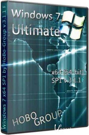 Windows 7 Ultimate x64 SP1 by HoBo-Group v.3.1.1F (2011/RUS)
