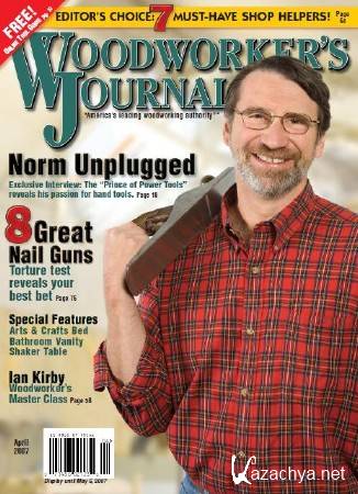 Woodworkers Journal March-April 2007 