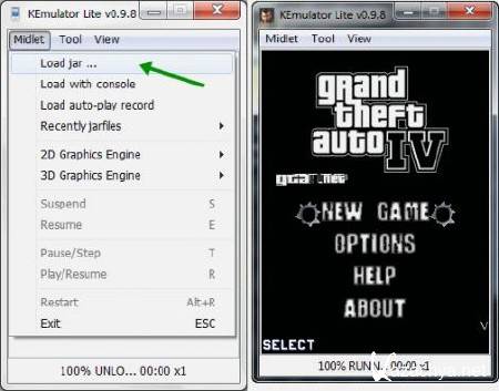 KEmulator Lite v.0.9.8. RUS