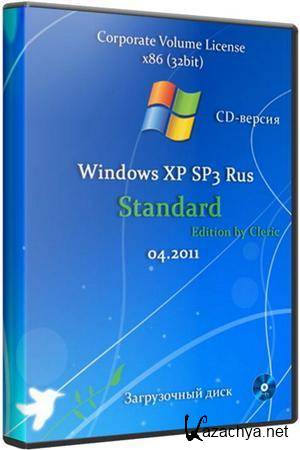Windows XP SP3 Standard Edition 04.2011/RUS ( .tib)