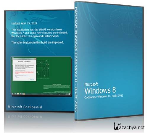 Windows 8 Ultimate X86 EN-RU by roman4ik2010 6.2.7955 (Eng/Rus)