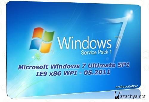 Microsoft Windows 7 Ultimate SP1 IE9 x86 WPI - 05.2011 (2011/RUS)