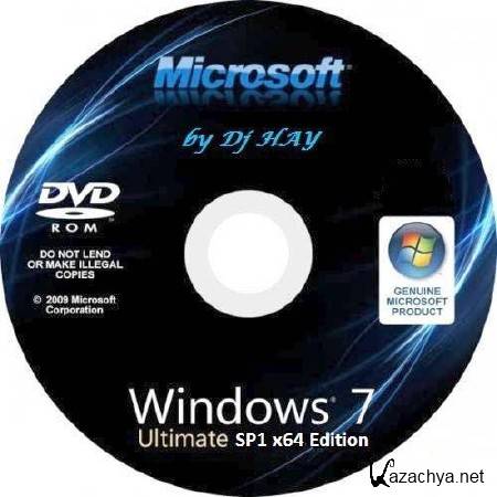 Windows 7 SP1 Ultimate x64 Edition by Dj HAY (05.2011)