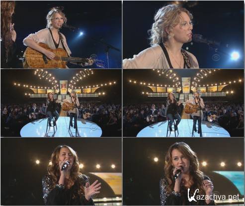 Taylor Swift & Miley Cyrus - Performance (Live 51st Grammy Awards)
