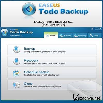 EASEUS Todo Backup Professional v2.5 Retail