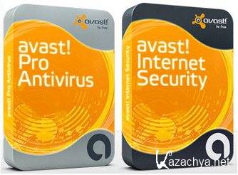 Avast! Internet Security + Pro Antivirus 6.0.1125 x86/x64