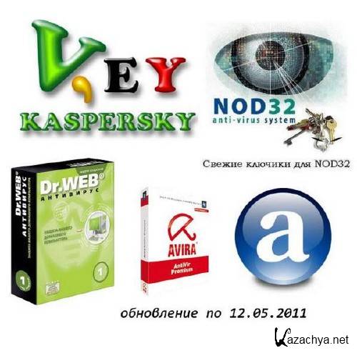   Kaspersky, Dr. Web, ESET NOD32, Avast, Avira (  12.05.2011)