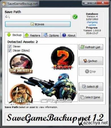 Save Game Backup.net 1.2