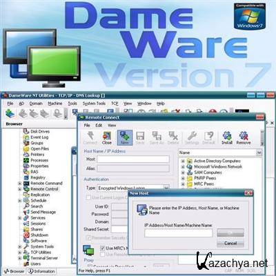 DameWare NT Utilities v7.5.5.0 (x86/x64)