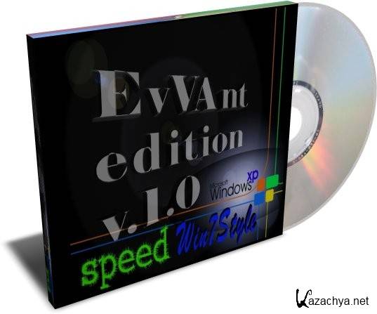 Windows XP SP3 SpeedWin7Style EvVAnt edition v.1.0 (2009 Rus)