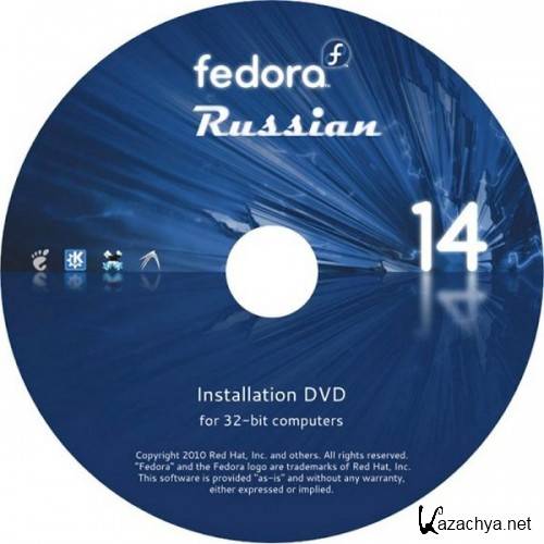 Russian Fedora Remix 14.1 DVD (i386)