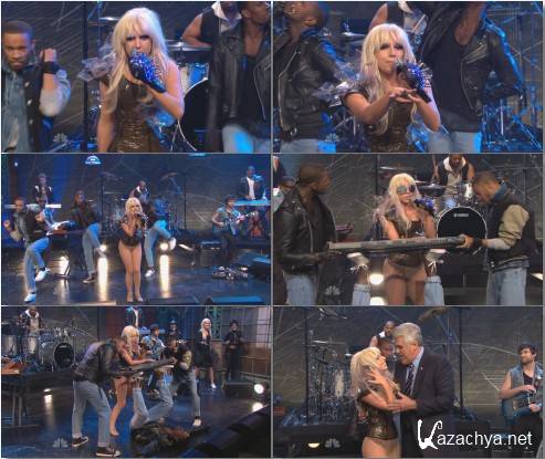 Lady GaGa - Just Dance (Live Tonight Show 2009)