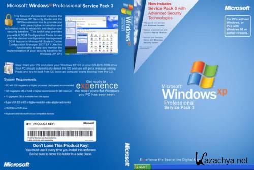 Microsoft Windows XP Professional SP3 Integrated May 2011 + SATA Drivers