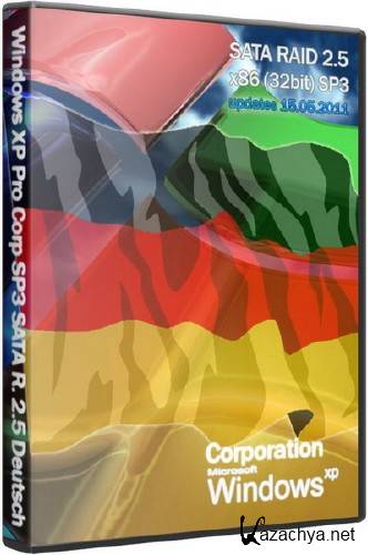 Windows XP Pro Corp SP3 SATA R. 2.5 Deutsch by 15.05.2011