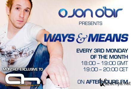 Jon OBir - Ways & Means Monthly Exclusive 016