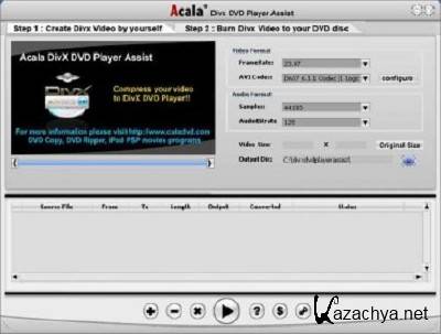 Acala DivX DVD Player Assist v.6.0.4