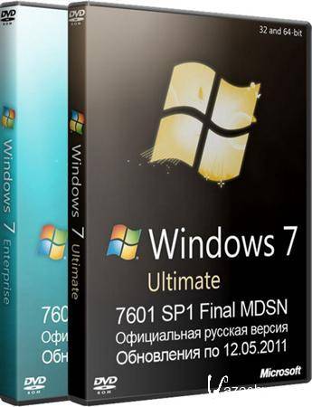 Windows 7 Ultimate/Enterprise Build 7601 SP1 Final MDSN Russian