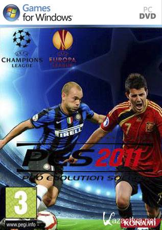 Pro Evolution Soccer 2011 UPS 6.0 / ���-2011 UPS 6.0 (PC/RUS)