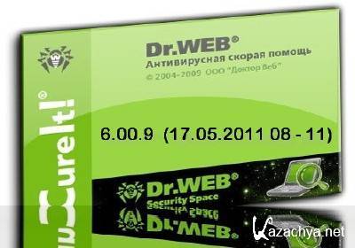 Dr.Web CureIt! 6.00.9 (17.05.2011 08 - 11)
