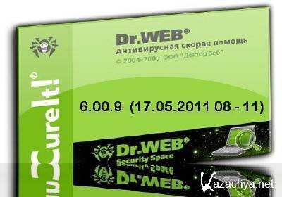 Dr.Web CureIt! 6.00.9 (17.05.2011 08 - 11) Dr.Web CureIt! 6.00.9 (17.05.2011 08 - 11)