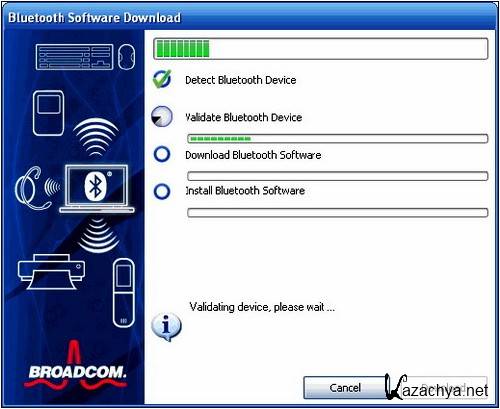 Bluetooth: Widcomm v.6.3.0.200  Windows