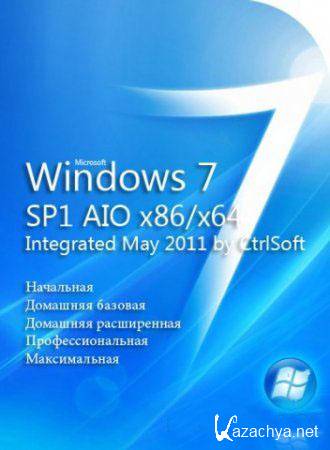 Windows 7 SP1 AIO x86/x64 Integrated (2011) Rus