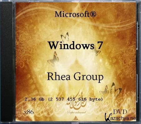 Windows 7 All SP1 x86 Rus Rhea Group 5-in-1