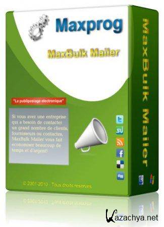 Maxprog MaxBulk Mailer Pro v 8.3.1