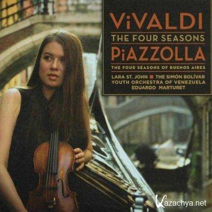 Vivaldi - The Four Seasons, Piazzolla - The Four Seasons of Buenos Aires (2009) MP3