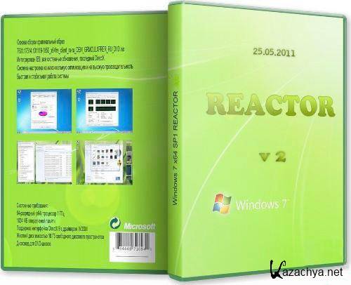 WINDOWS 7 SP1 x86 x64 REACTOR v 2 (25.05.2011)