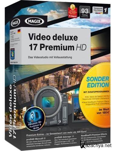 MAGIX Video deluxe 17 Premium HD Sonderedition 10.0.11.0