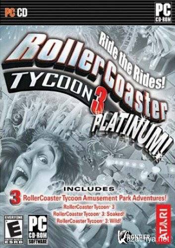  RollerCoaster Tycoon 3: Platinum Edition (2007/ENG/RIP by TeaM CrossFirE)