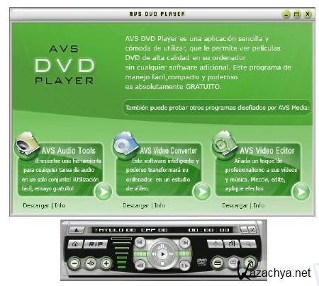 AVS DVD Player 2.4.2.125 (2011/RU)