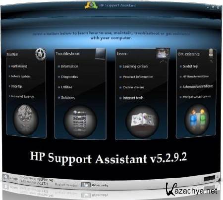 HP Support Assistant v5.2.9.2