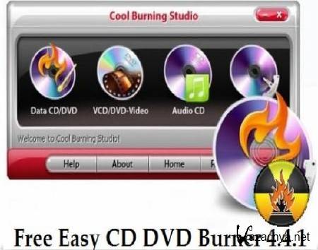 Free Easy CD DVD Burner v4.4.1