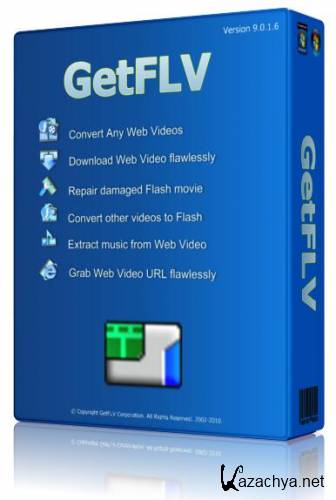 GetFLV Pro v 9.0.1.6 & Portable ML/Rus