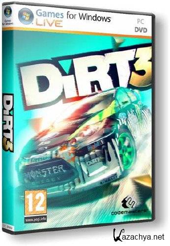  Colin McRae: DiRT 3 + DLC (2011/RUS/Multi6/2xDVD5/L)