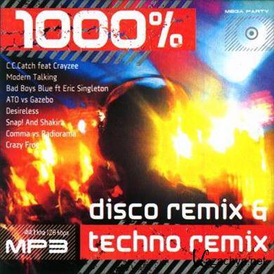 VA - 1000 % Disco & Techno Remix (2010).MP3