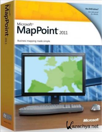 Microsoft Mappoint v2011 Europe-DVTiSO