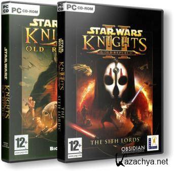 Star Wars: Knights of the Old Republic + Star Wars: Knights of the Old Republic 2 (ENG) [L] + (RUS)