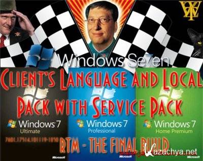 Microsoft Windows 7 Language Pack With SP 1