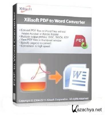 Xilisoft PDF to Word Converter 1.0.2.1116 + RUS