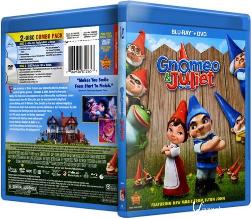    / Gnomeo & Juliet (2011) Blu-ray 