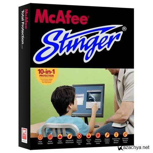 McAfee AVERT Stinger 10.1.0.1629 Portable (2011)