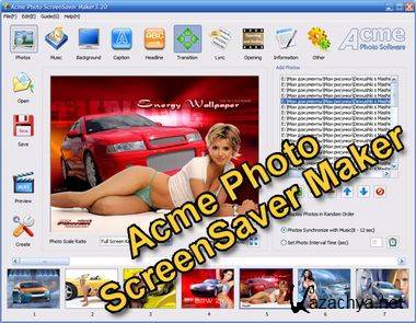 Acme Photo ScreenSaver Maker 4.00 