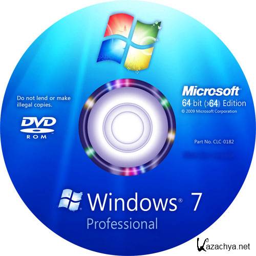 Windows 7 Professional SP1 x64 Lite (2011/RUS)