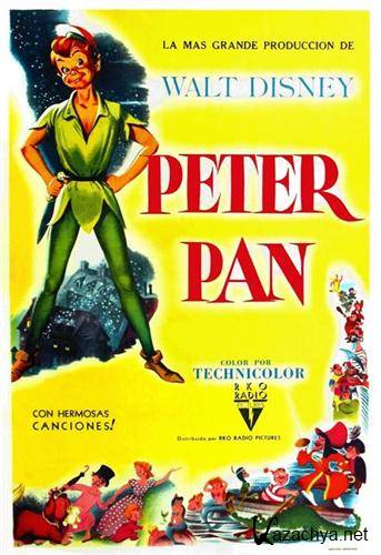 Питер Пэн / Peter Pan (1953 / DVDRip)