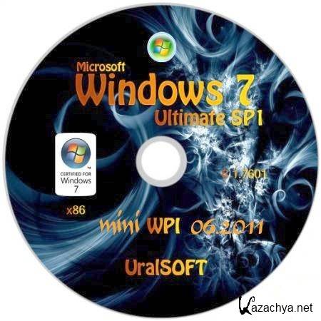 Windows 7 x86 UralSOFT+mini WPI v.2.06