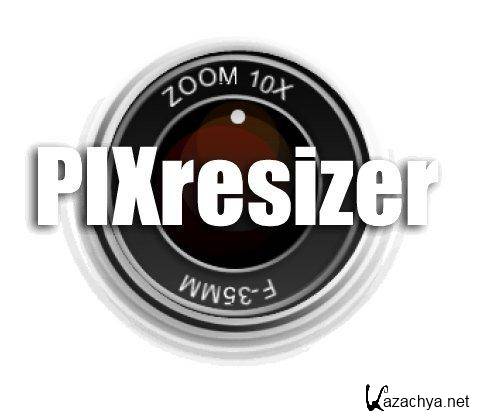 PIXresizer 2.0.5 + Portable - для конвертирования и изменения размера изображения